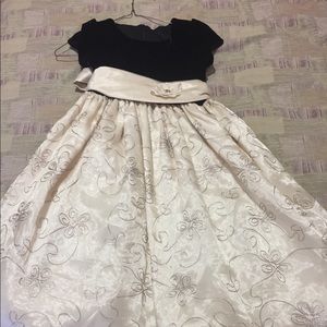 Girls full length formal dress